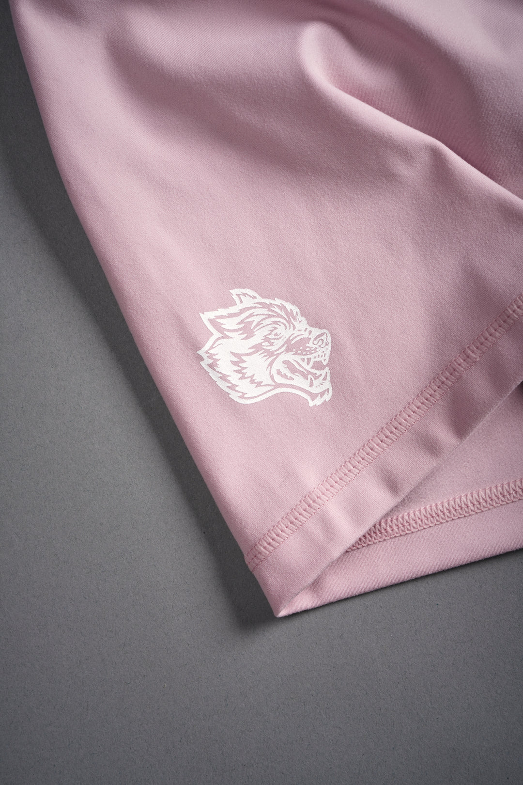 Dual Wolf Pump Energy Shorts in Pink Dust