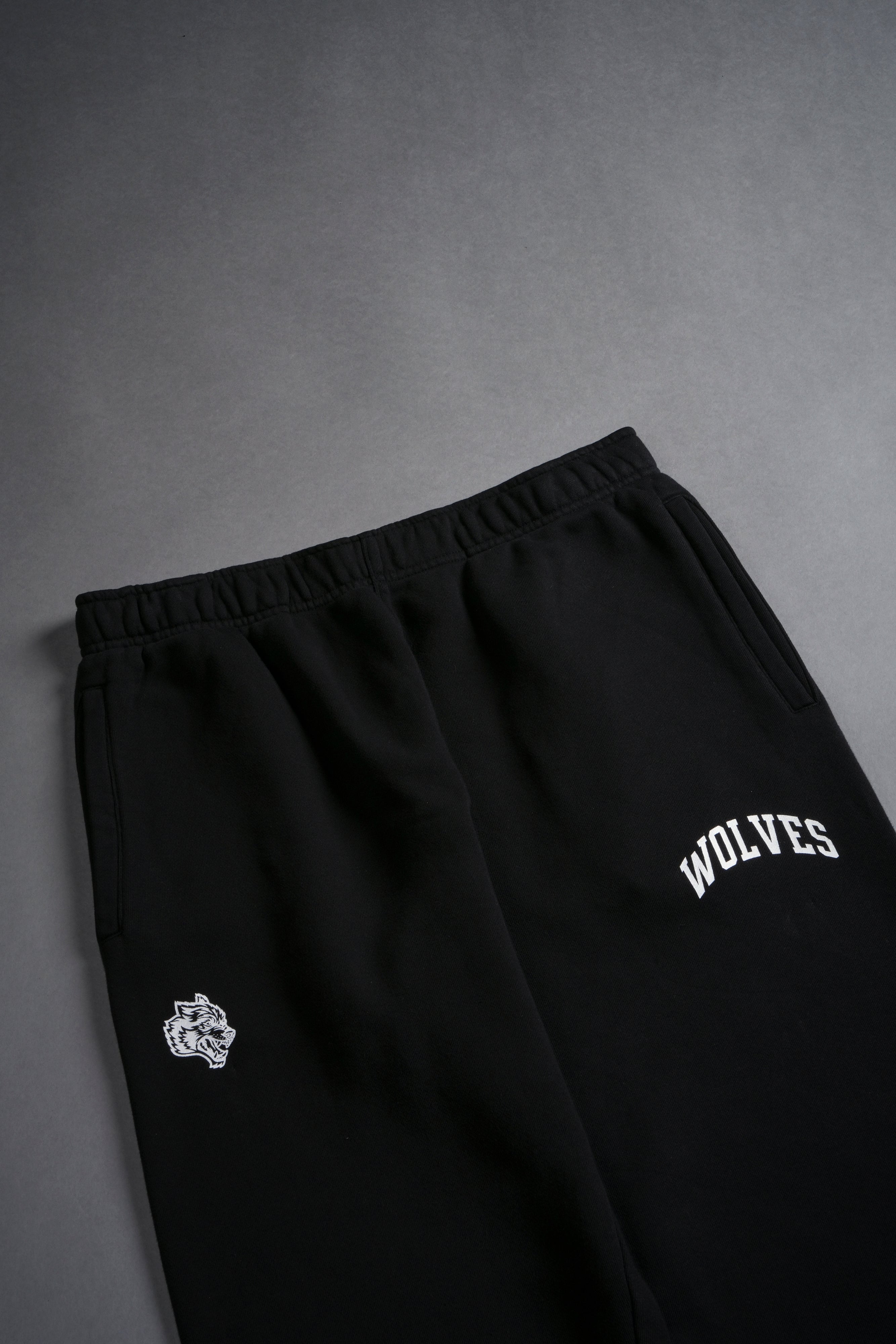 Loyal Wolf She Post Lounge Sweats in Black
