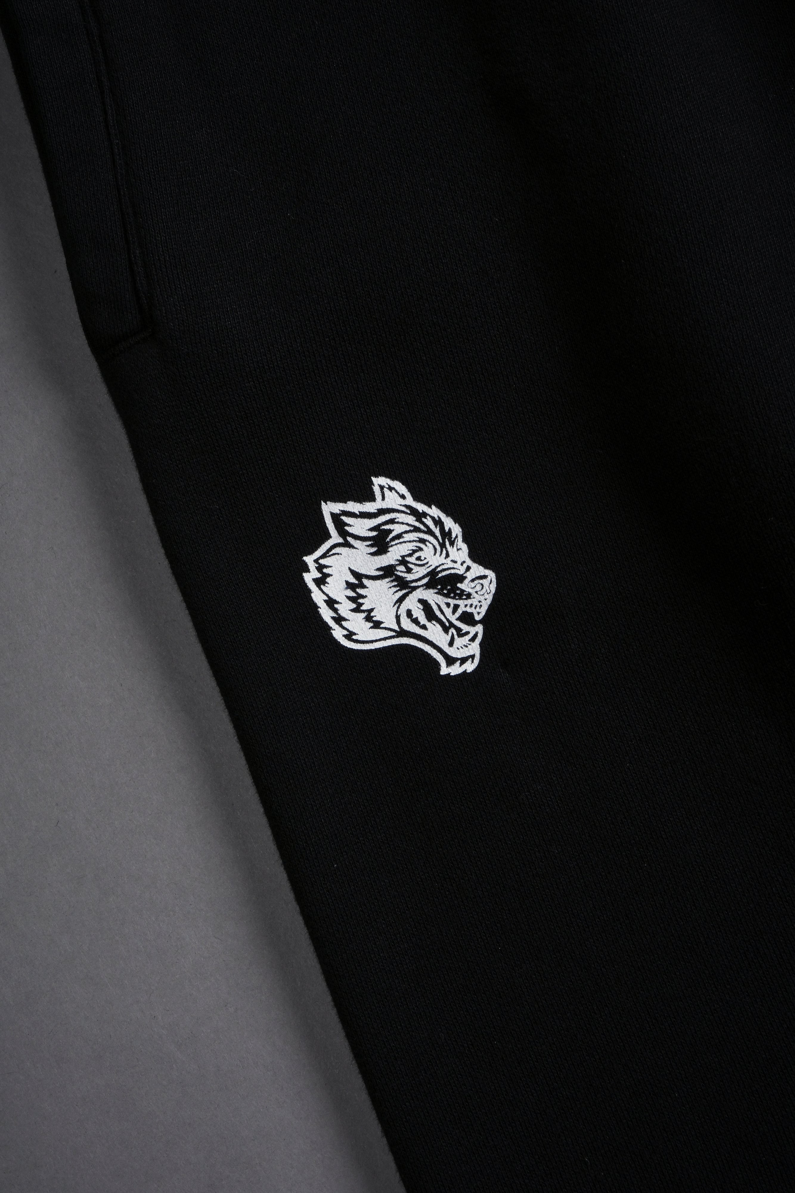 Loyal Wolf She Post Lounge Sweats in Black