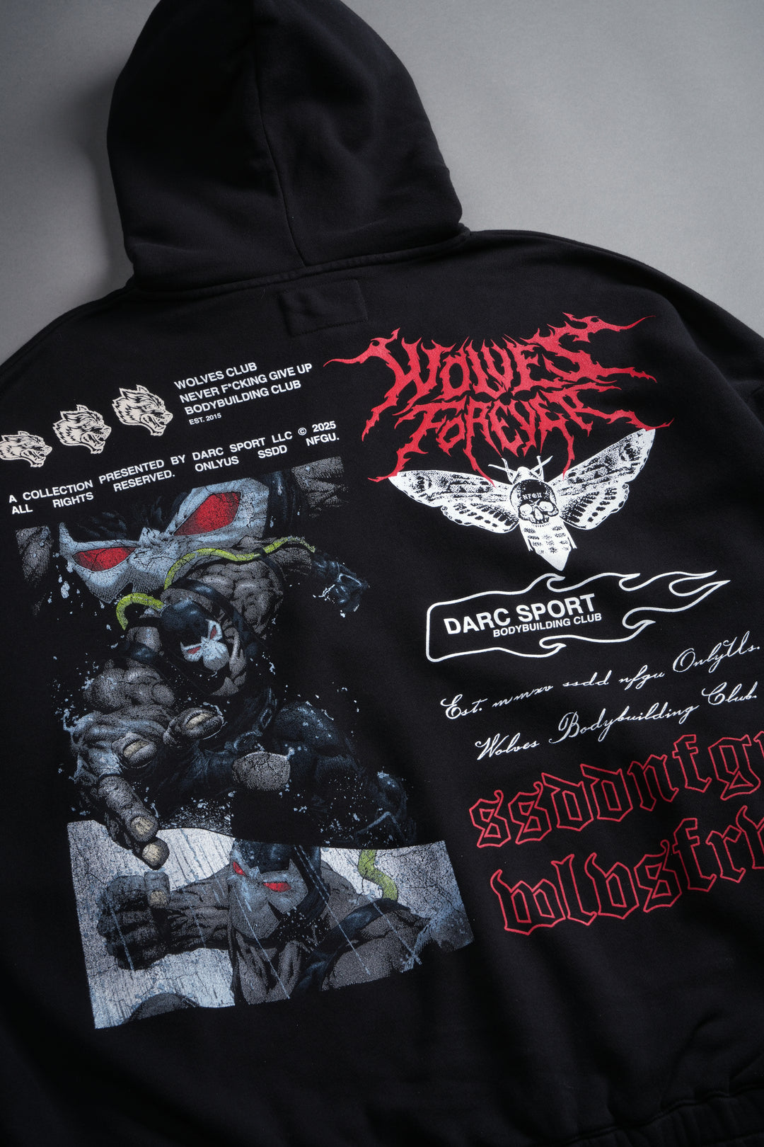 Bane Forever "Chambers" Zip Hoodie in Black