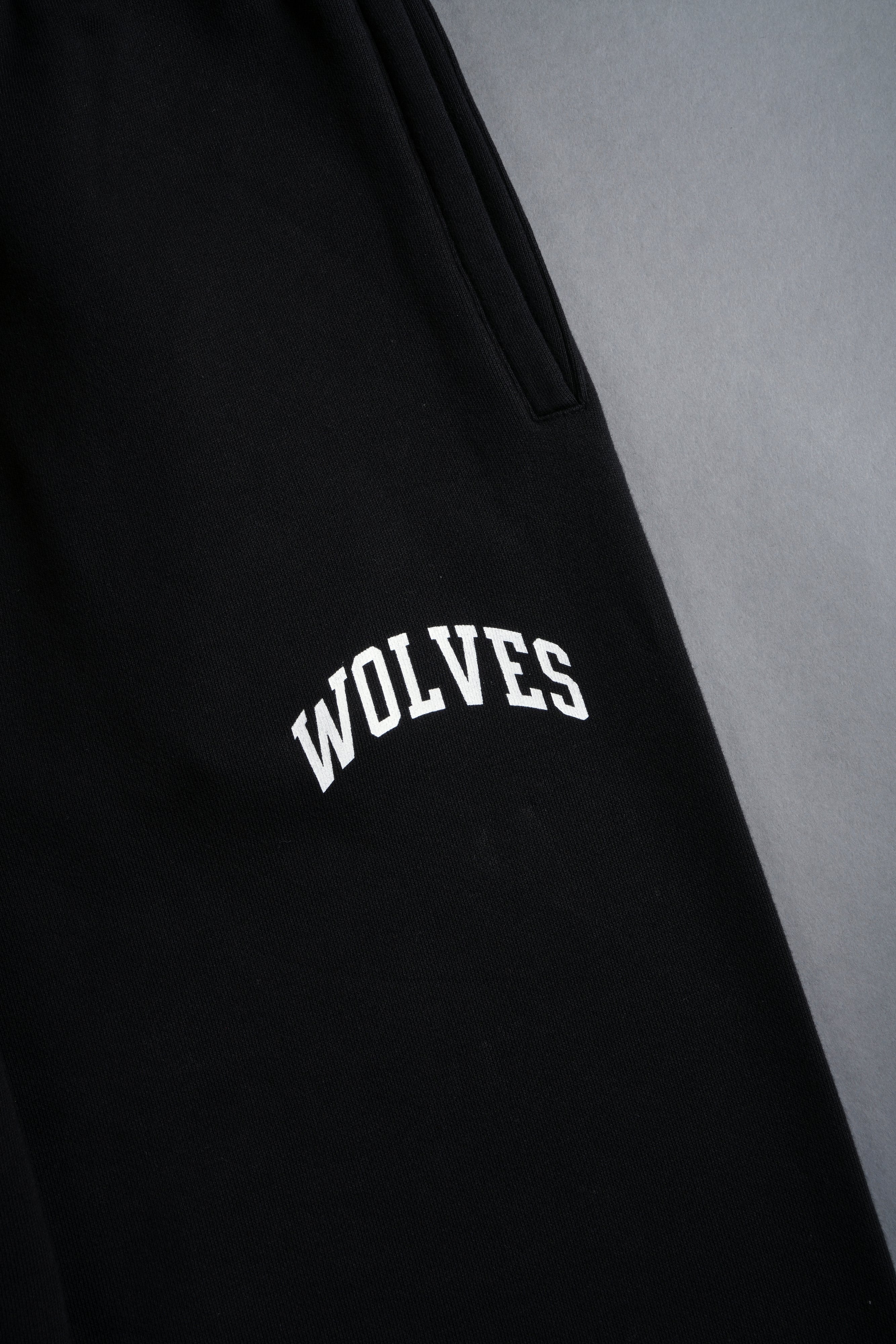 Loyal Wolf She Post Lounge Sweats in Black