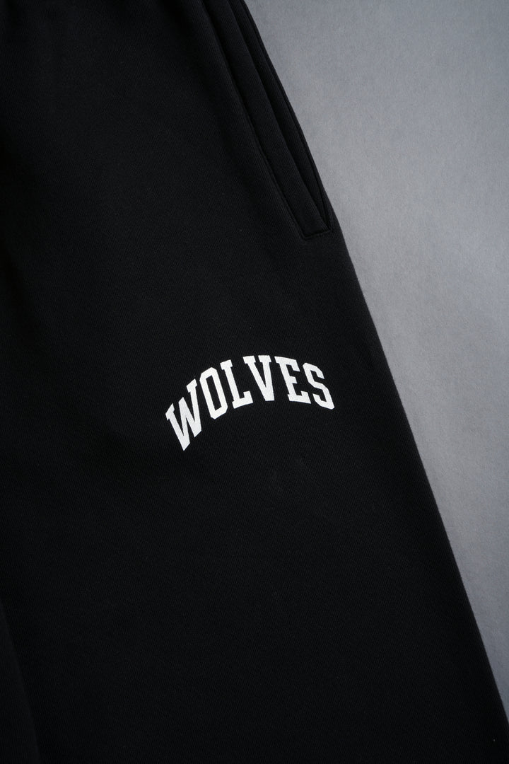 Loyal Wolf She Post Lounge Sweats in Black