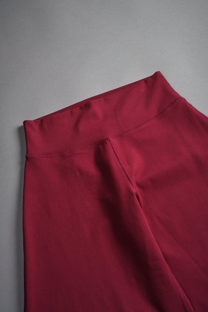 Wolf Wide Leg Energy Pants in Velvet