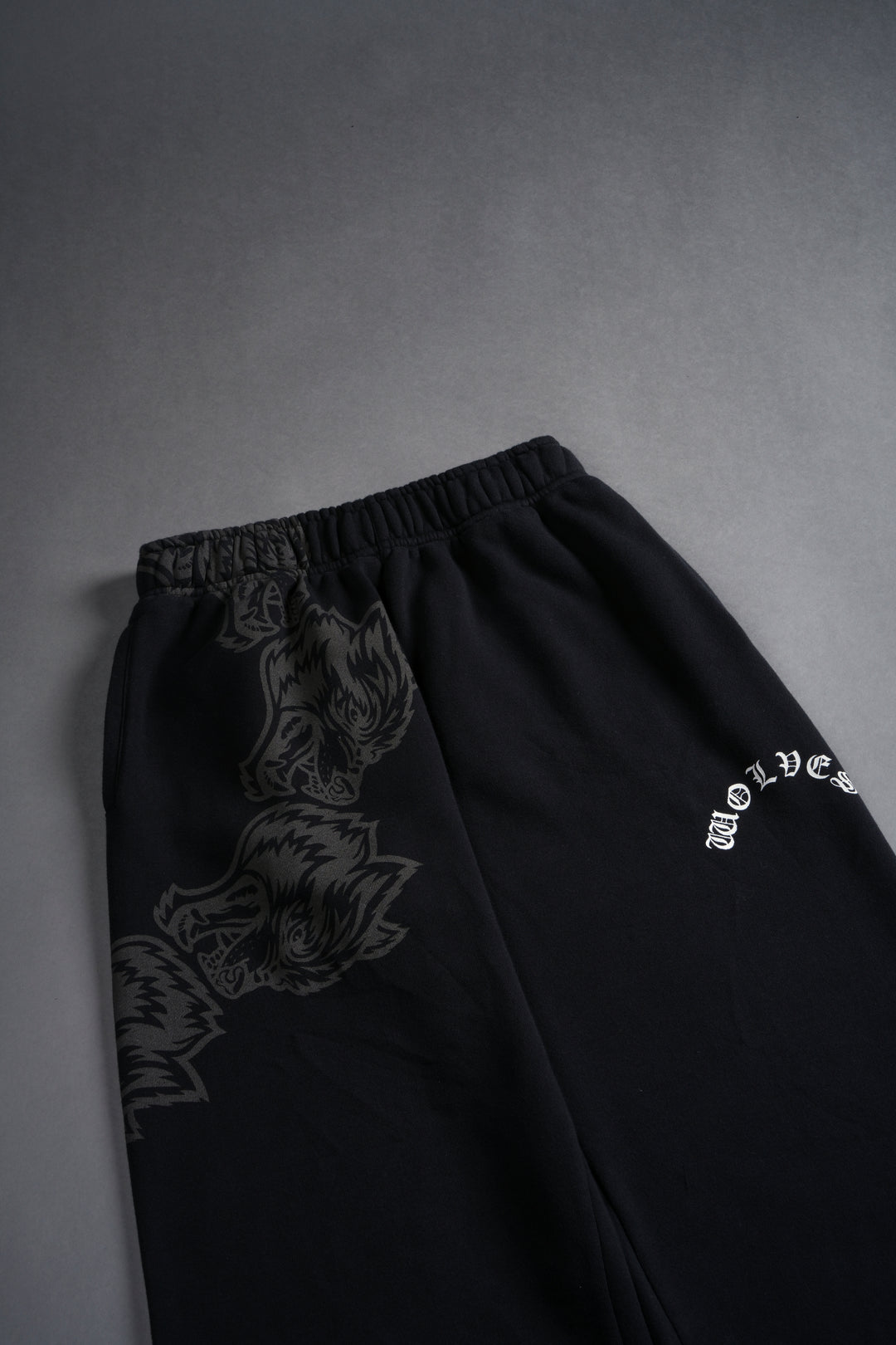 Surrounded By Family She Big Cozy Sweats in Black