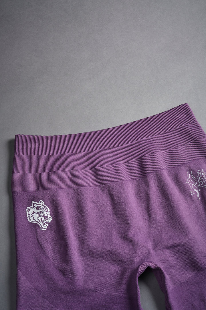 Hesh Forever Everson Seamless "Training" Shorts in Darc Violet