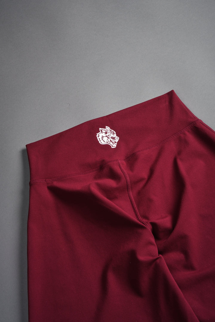 Wolf Wide Leg Energy Pants in Velvet