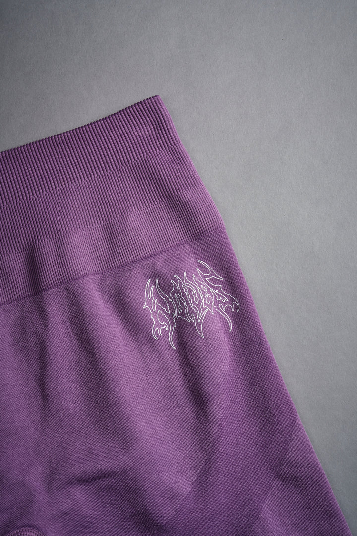 Hesh Forever Everson Seamless "Training" Shorts in Darc Violet