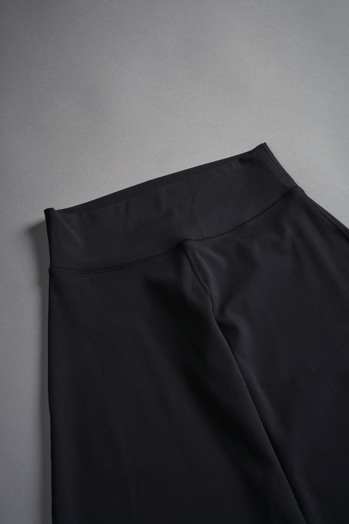 Wolf Wide Leg Energy Pants in Black