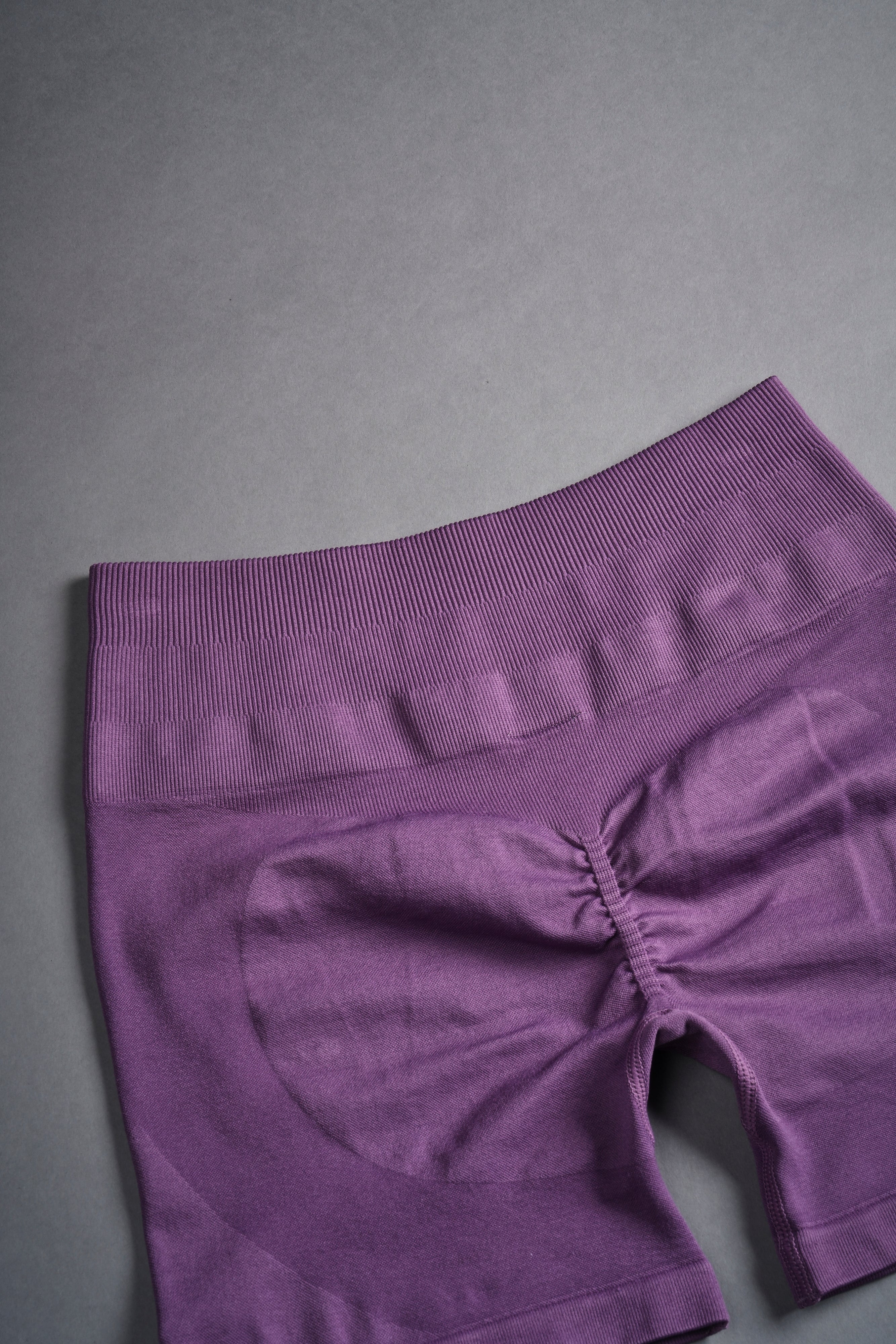 Hesh Forever Everson Seamless "Training" Shorts in Darc Violet