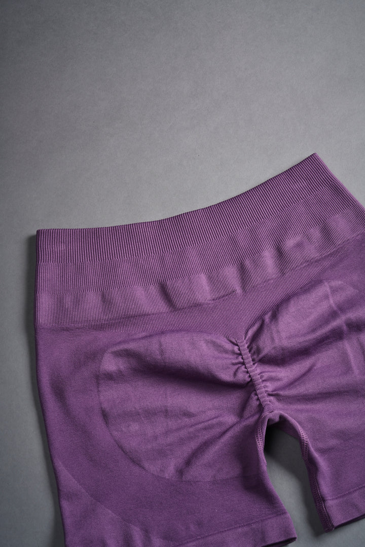 Hesh Forever Everson Seamless "Training" Shorts in Darc Violet
