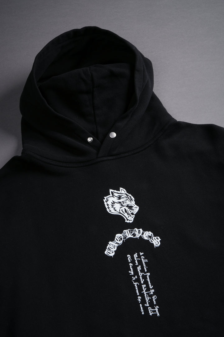 Darc Spider "P" Hoodie in Black