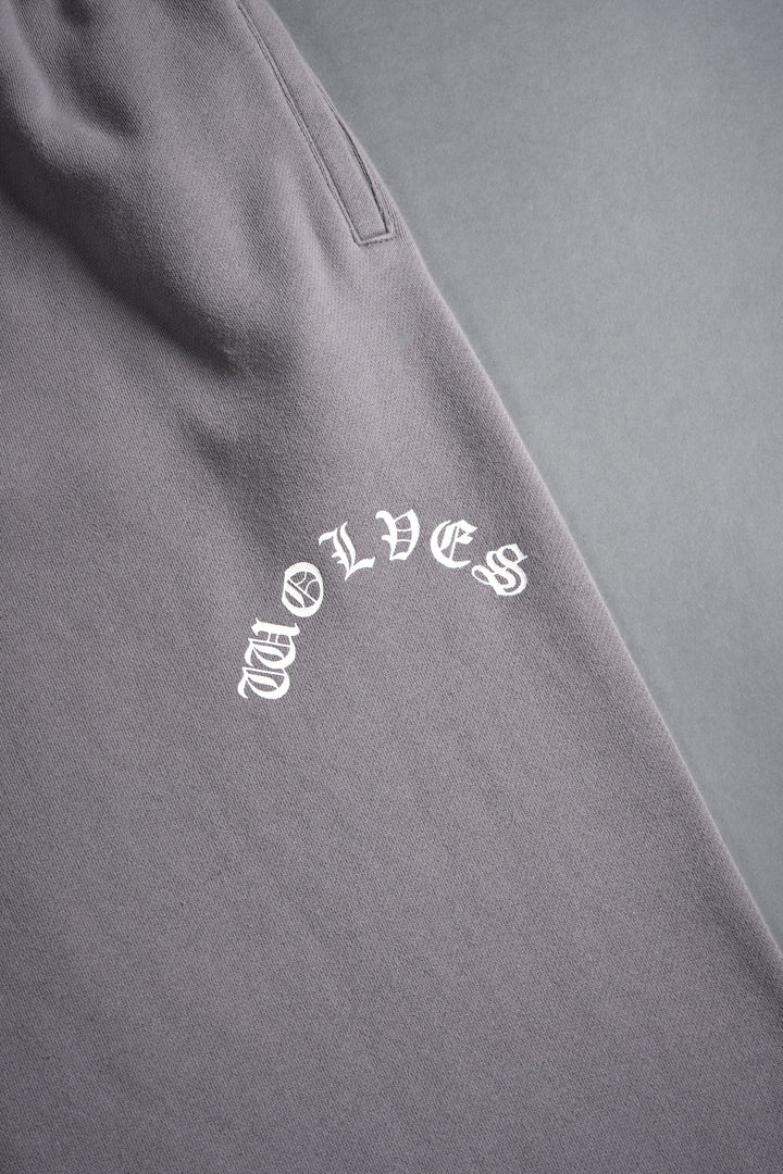 Surrounded By Family She Big Cozy Sweats in Pale Gray