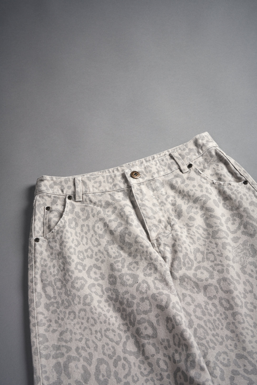 Wolf Chopper Brooklyn Denim Jeans in Clay Leopard