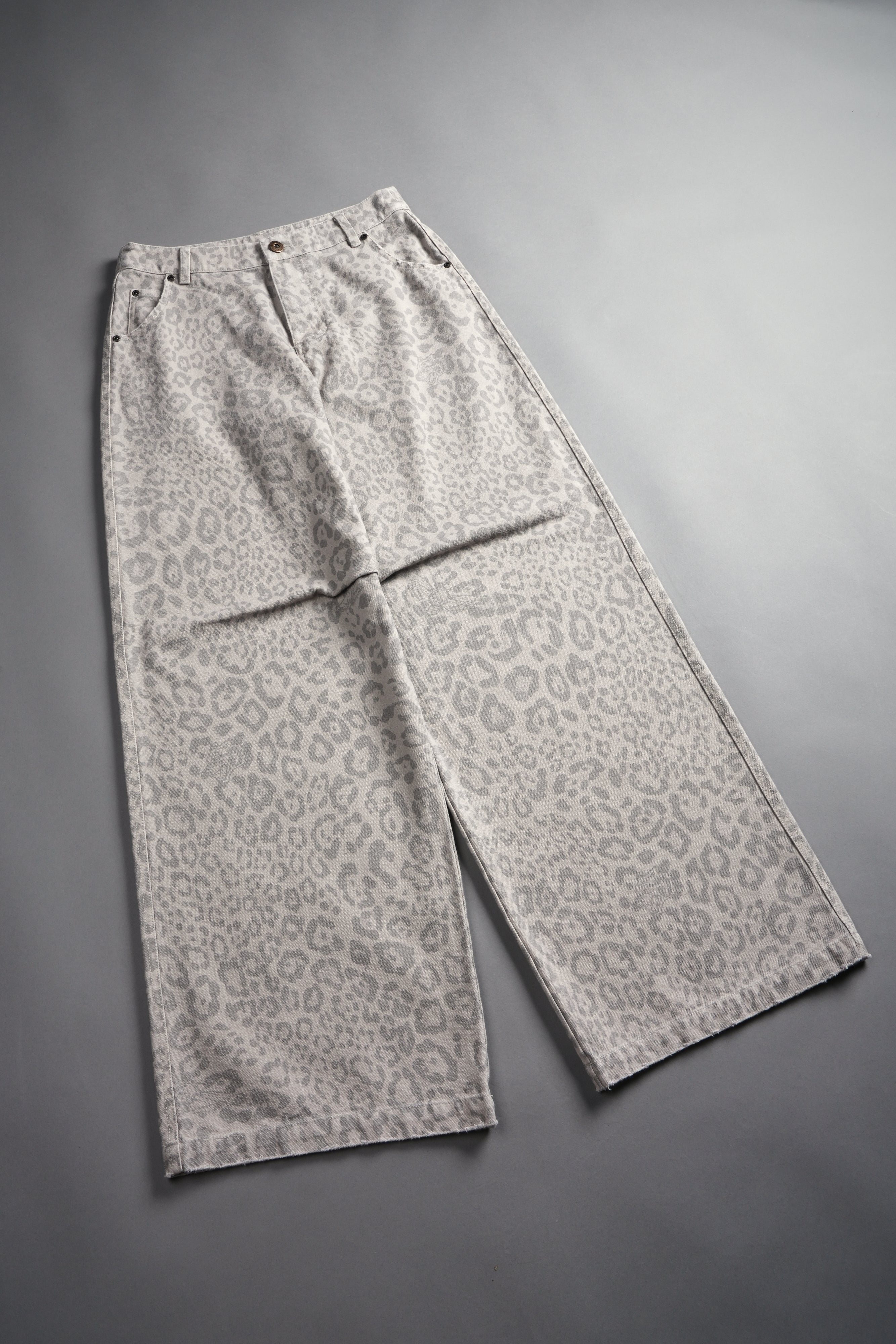 Wolf Chopper Brooklyn Denim Jeans in Clay Leopard