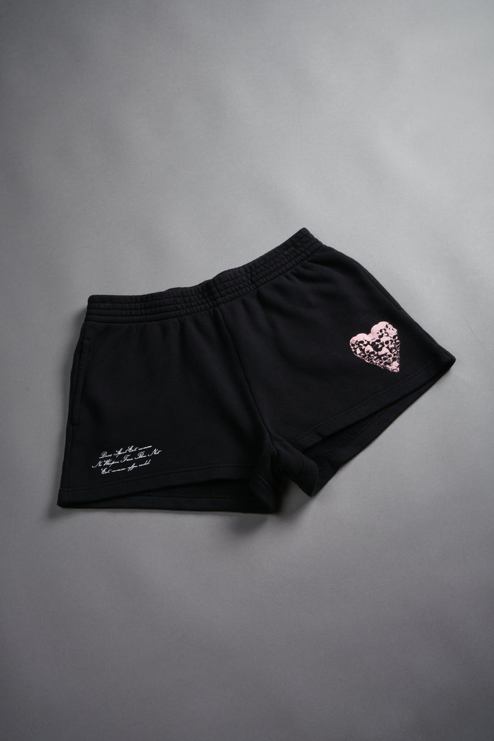 Memento Amore Ellie Sweat Shorts in Black
