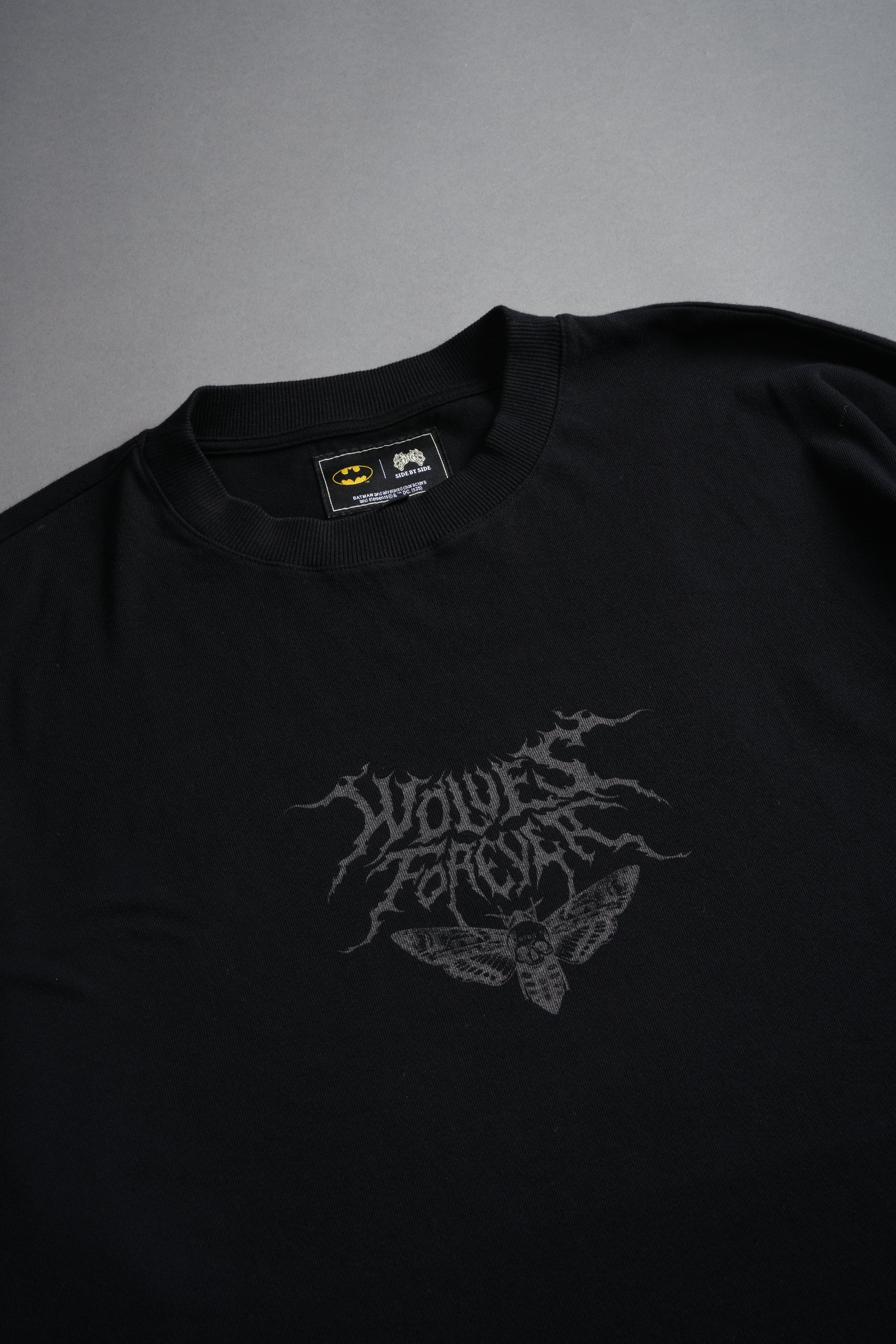 Darc Harley Quinn "Side By Side" Series Premium Oversized Tee in Black