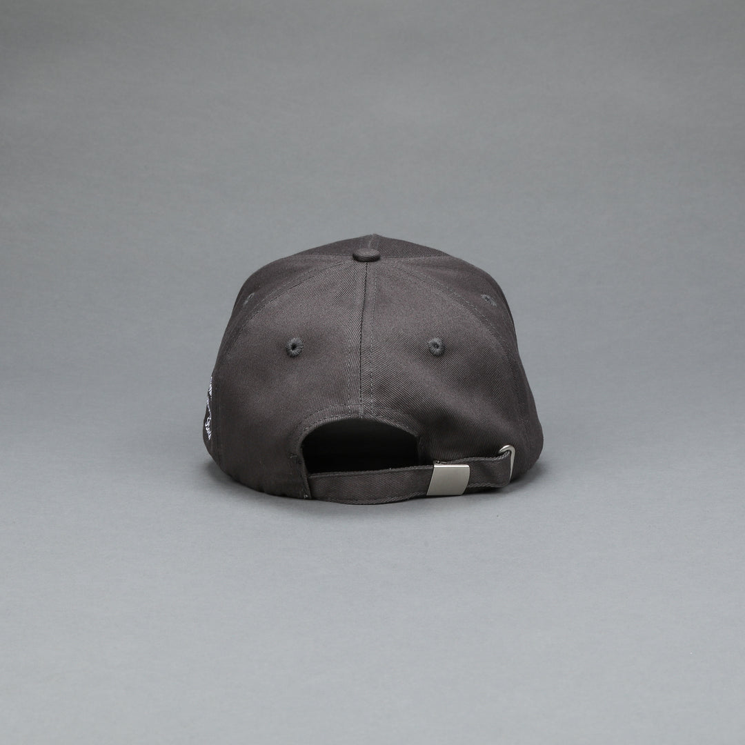 F Cancer x NFGU 5 Panel Hat in Wolf Gray/Light Mauve
