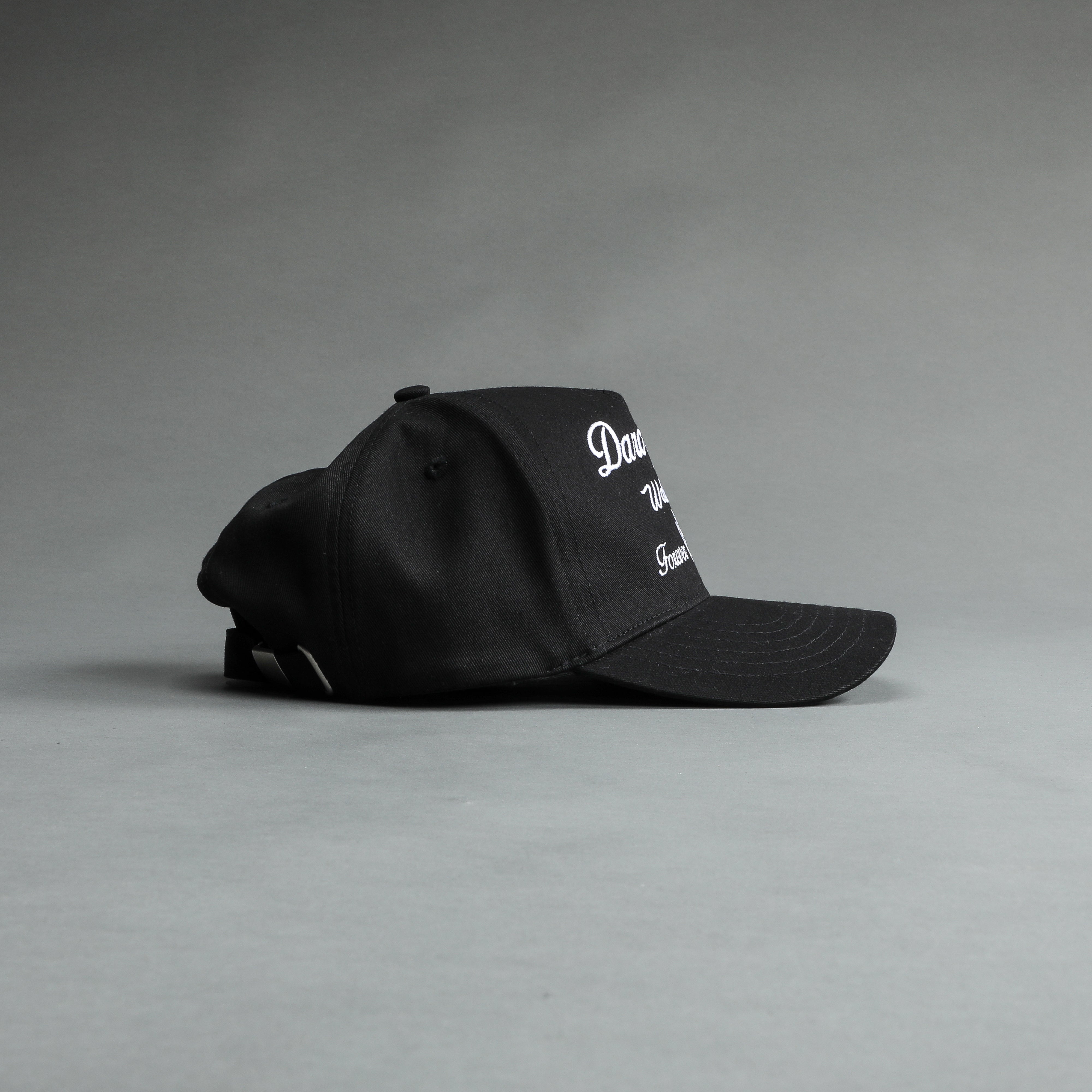 Darc Sport TILL FOREVER 5 PANEL HAT BK 黒 - 帽子