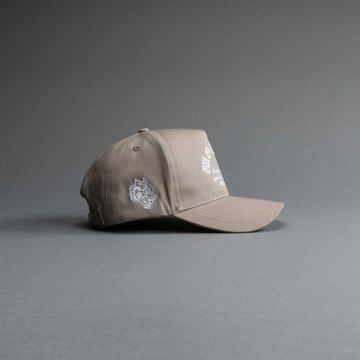 Chopper 5 Panel Hat in Taupe