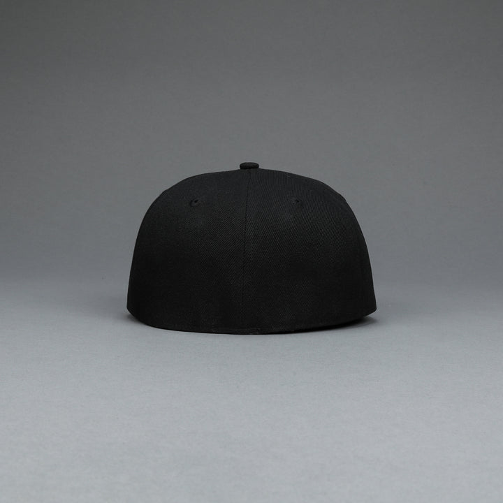 Chopper Fitted Hat in Black