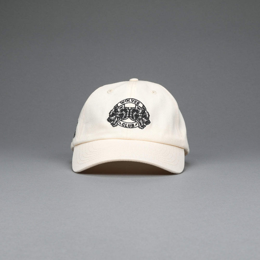 Wolves Club Classic Dad Hat in Cream