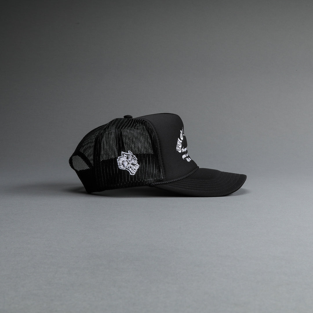 Chopper Trucker Hat in Black