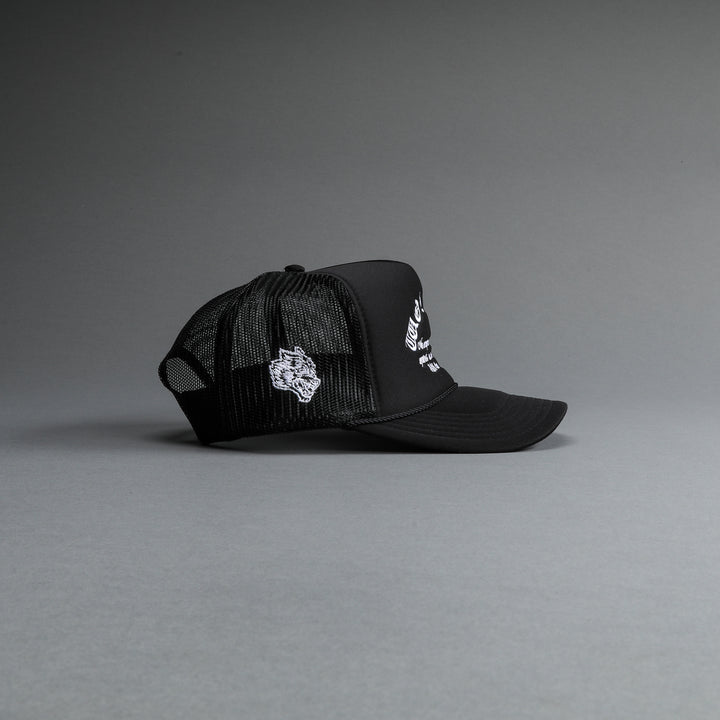 Chopper Trucker Hat in Black