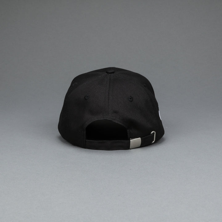 Written In Stone 5 Panel Hat in Black