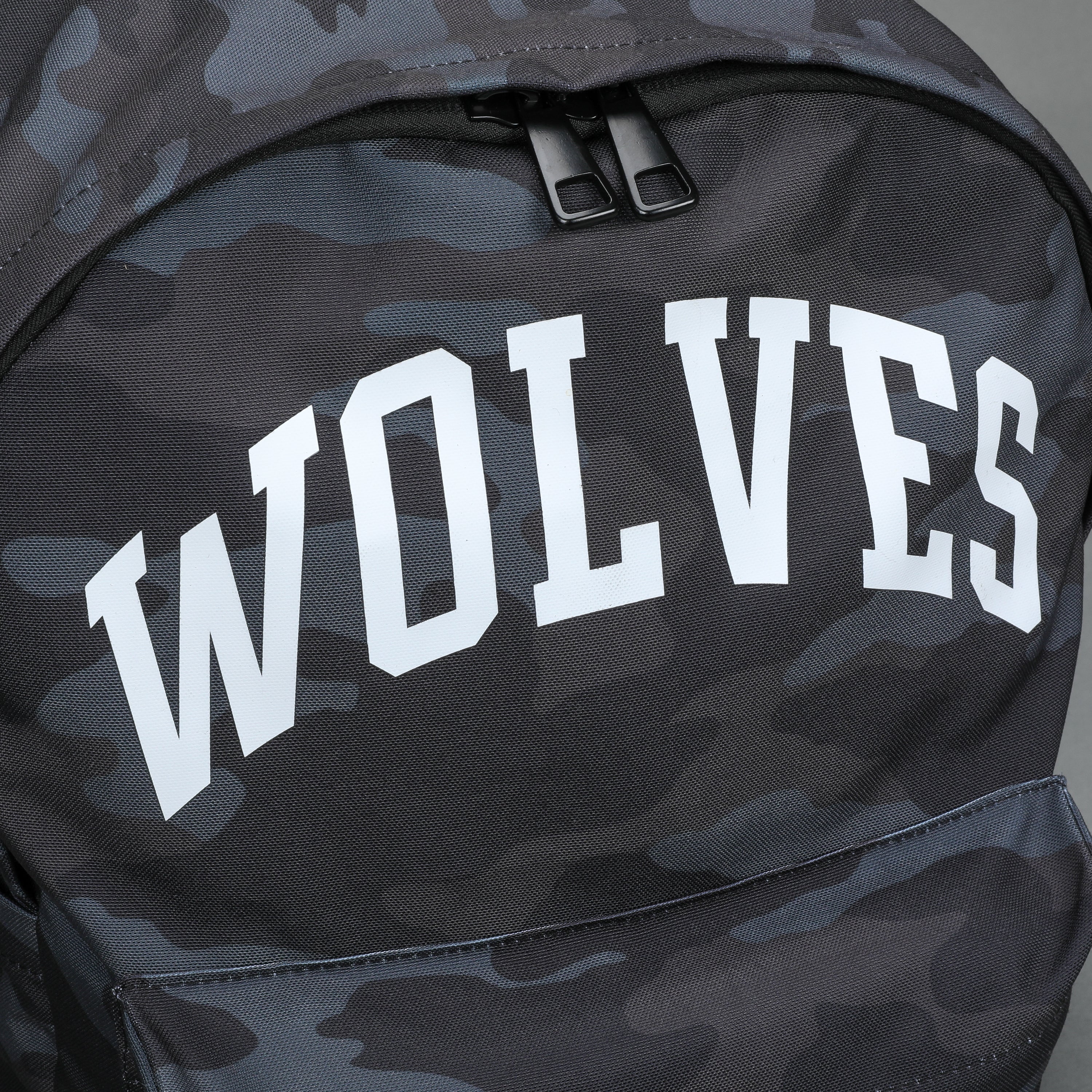 Wolves Everyday Backpack in Black Camo/Olive
