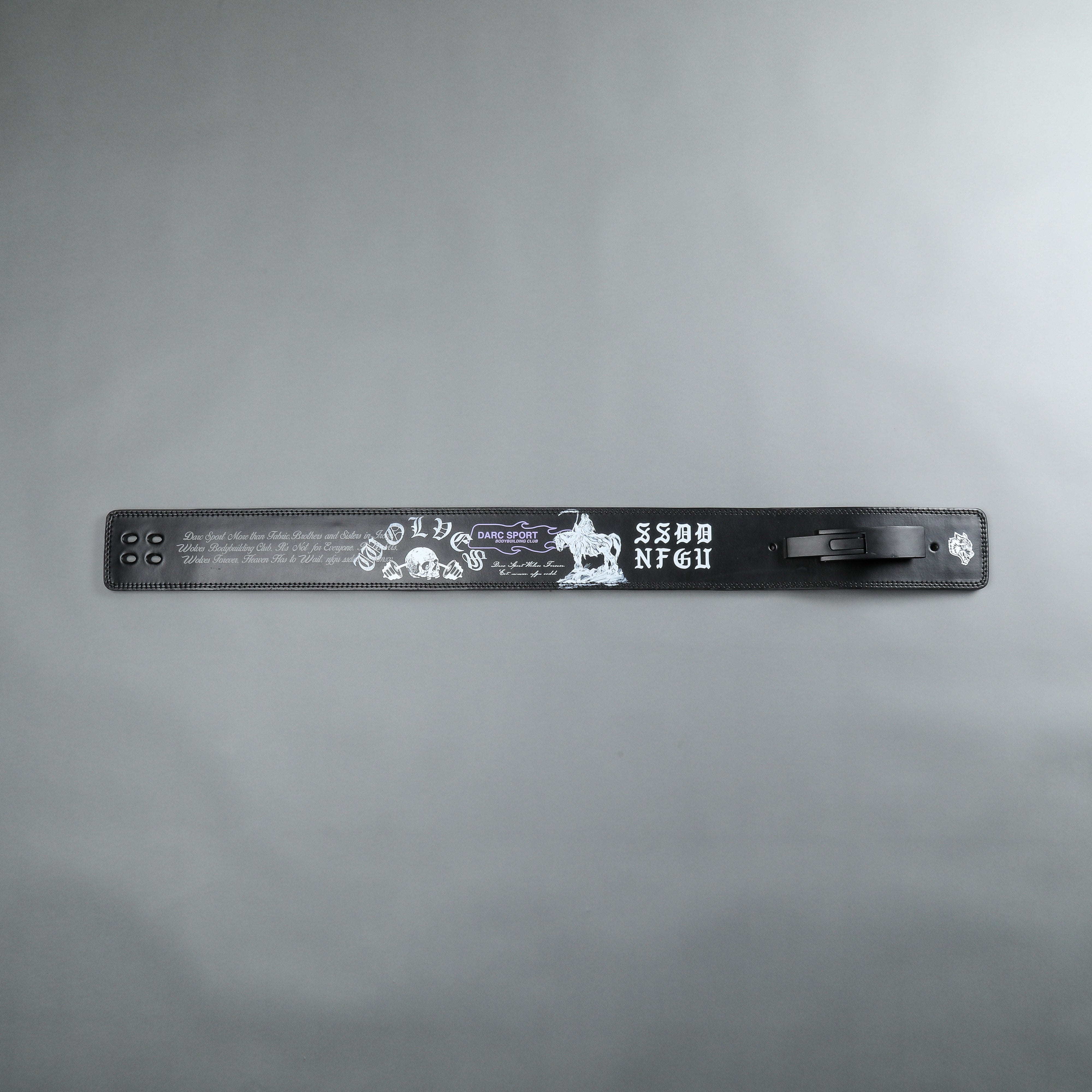 Muerte Strap Weight Belt in Black