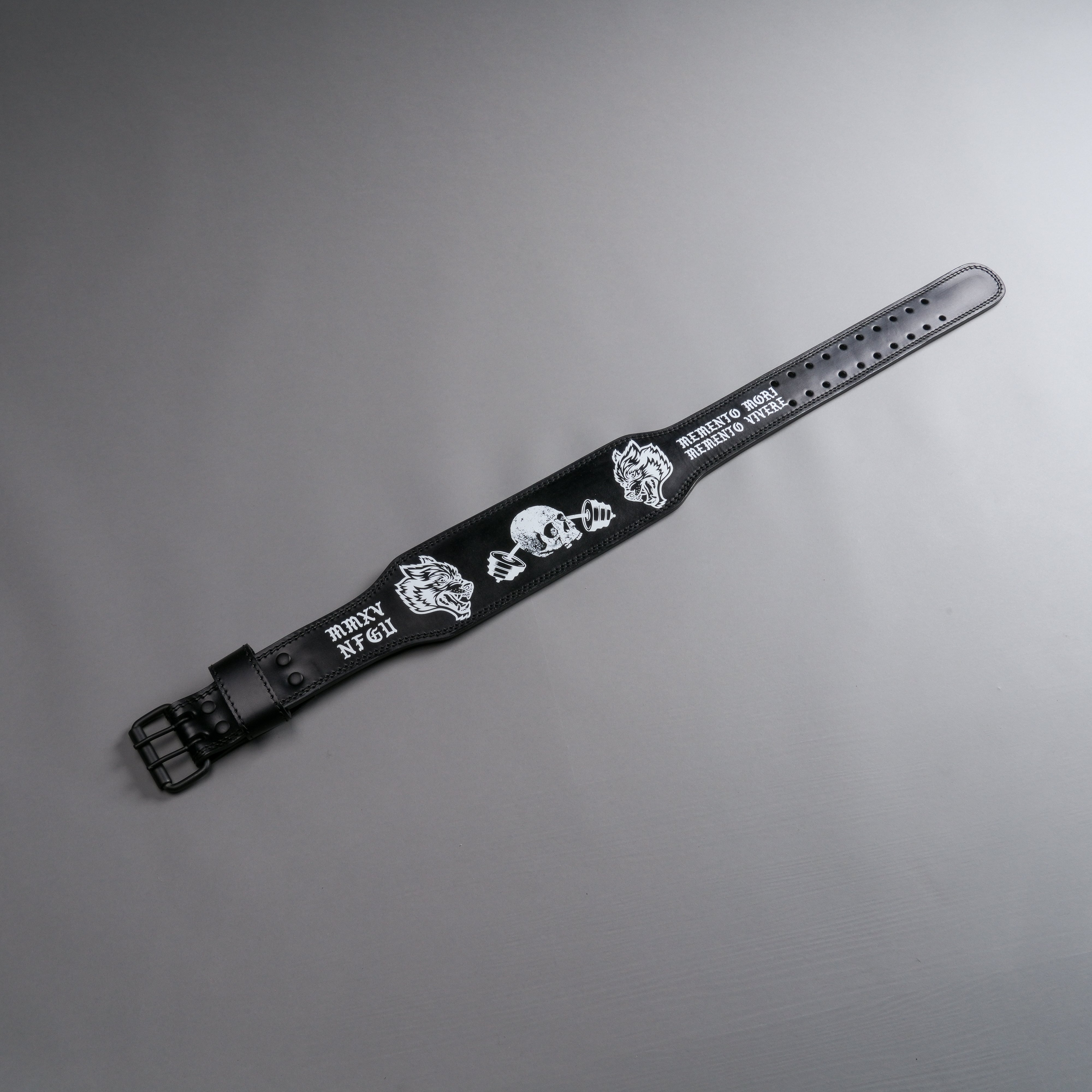 Mori Awaits Weight Belt in Black/White