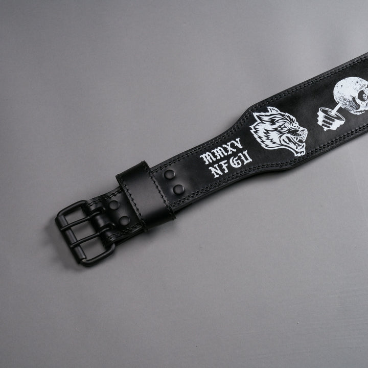 Mori Awaits Weight Belt in Black/White