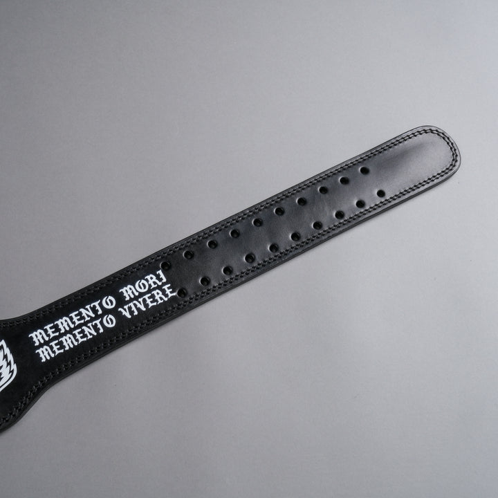 Mori Awaits Weight Belt in Black/White