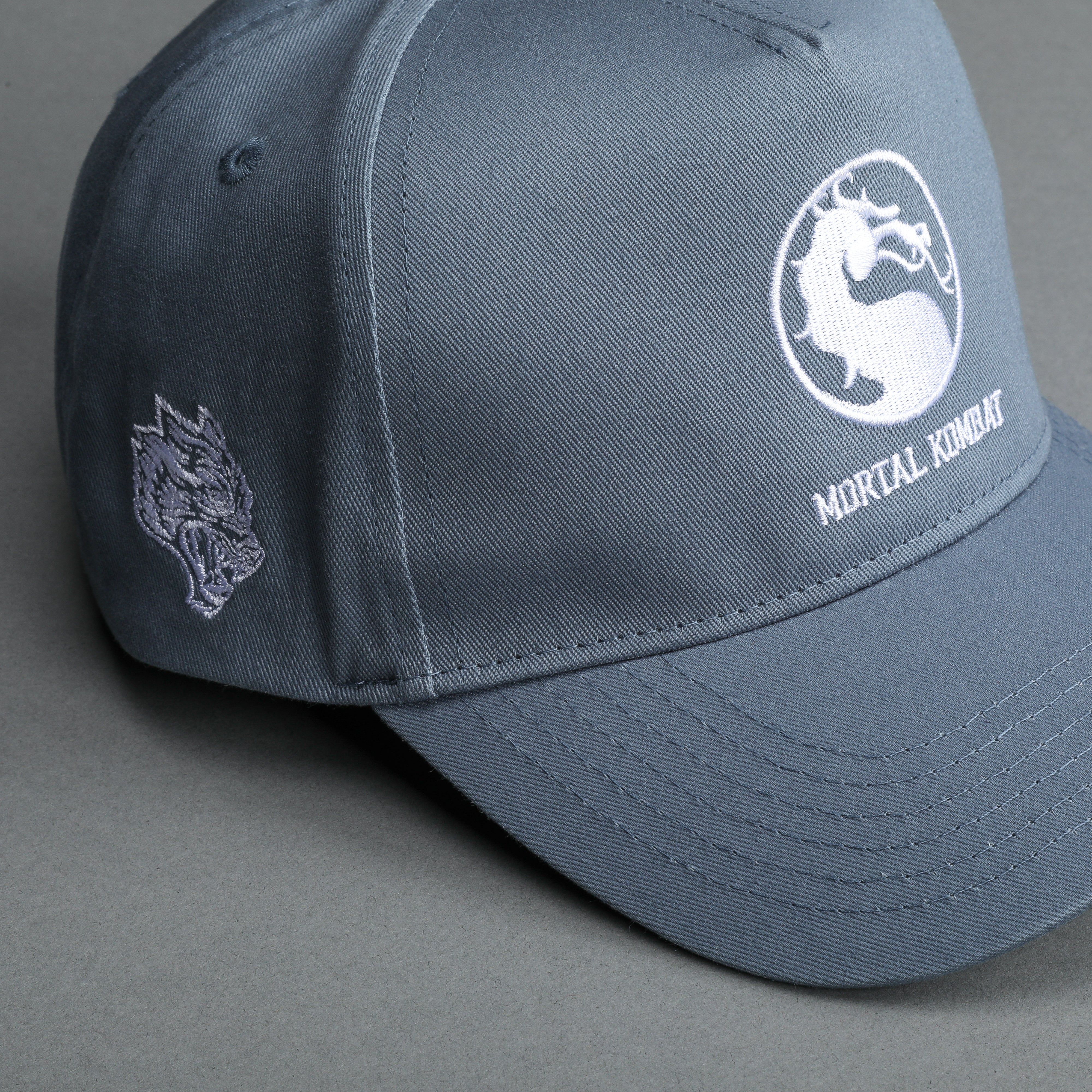 Test Your Might 5 Panel Hat in Kitana Blue