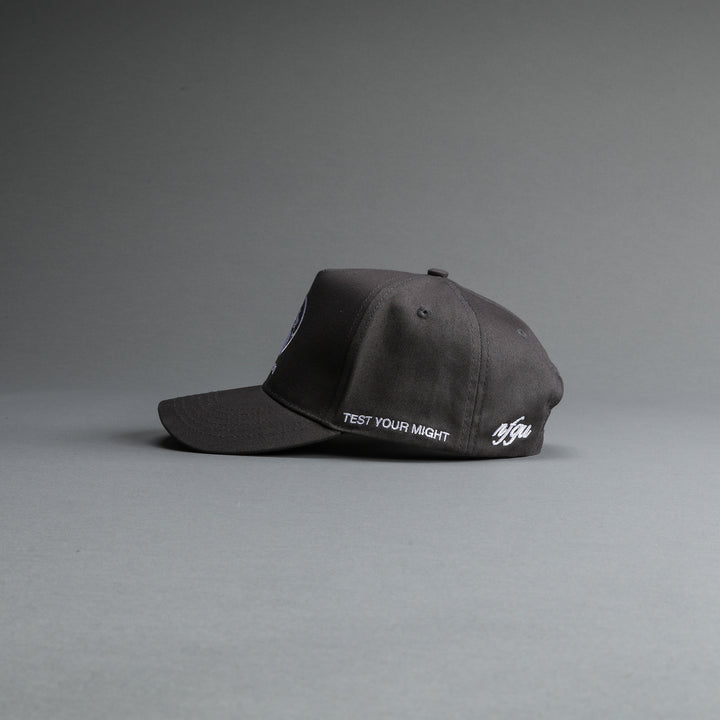 Test Your Might 5 Panel Hat in Wolf Gray