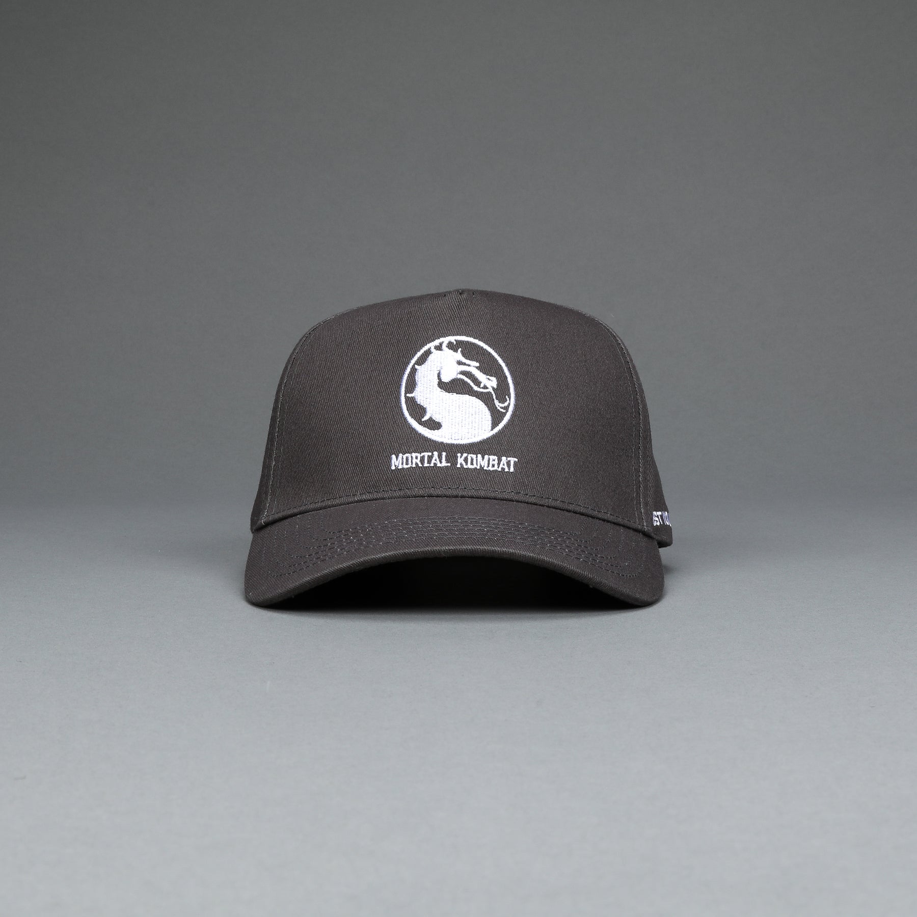 Test Your Might 5 Panel Hat in Wolf Gray