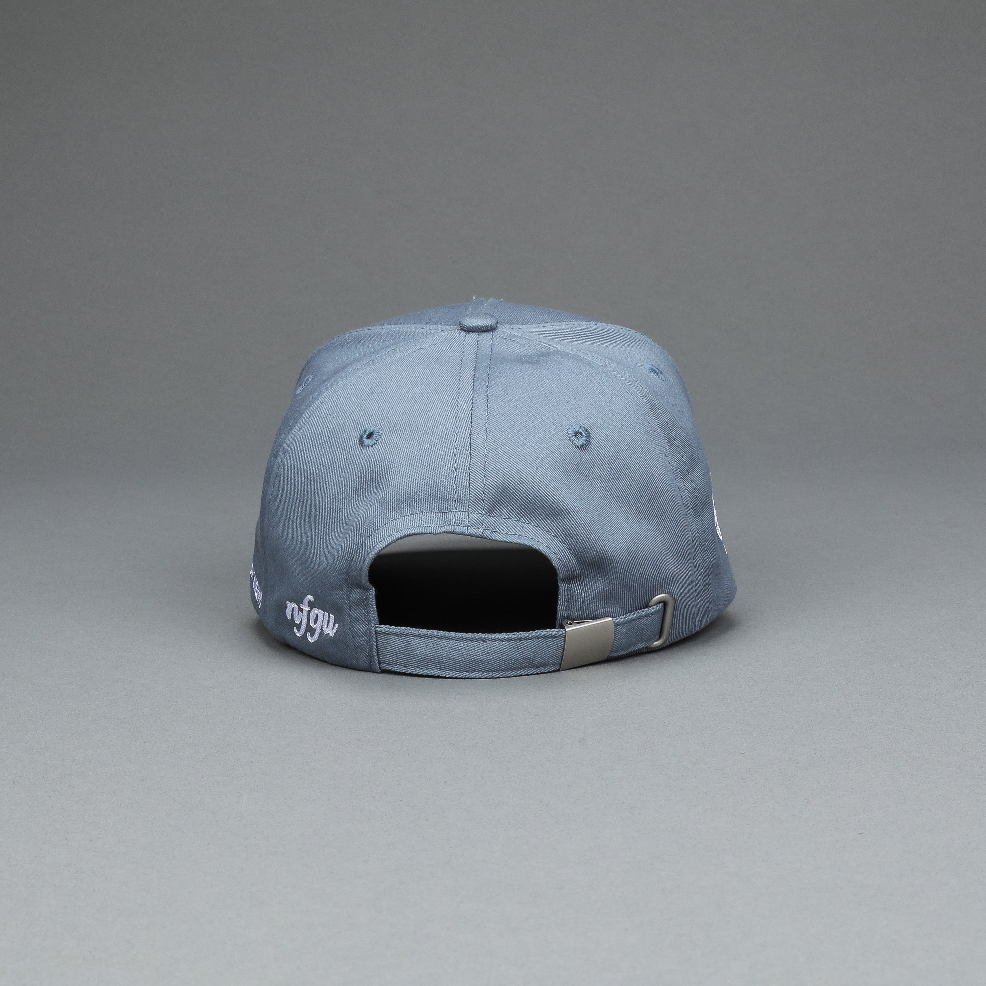 Test Your Might 5 Panel Hat in Kitana Blue