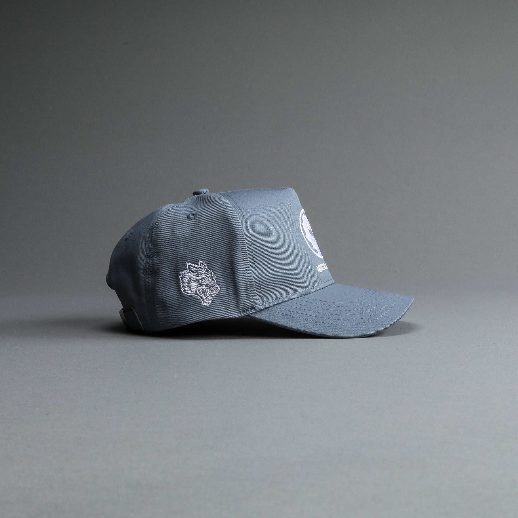 Test Your Might 5 Panel Hat in Kitana Blue