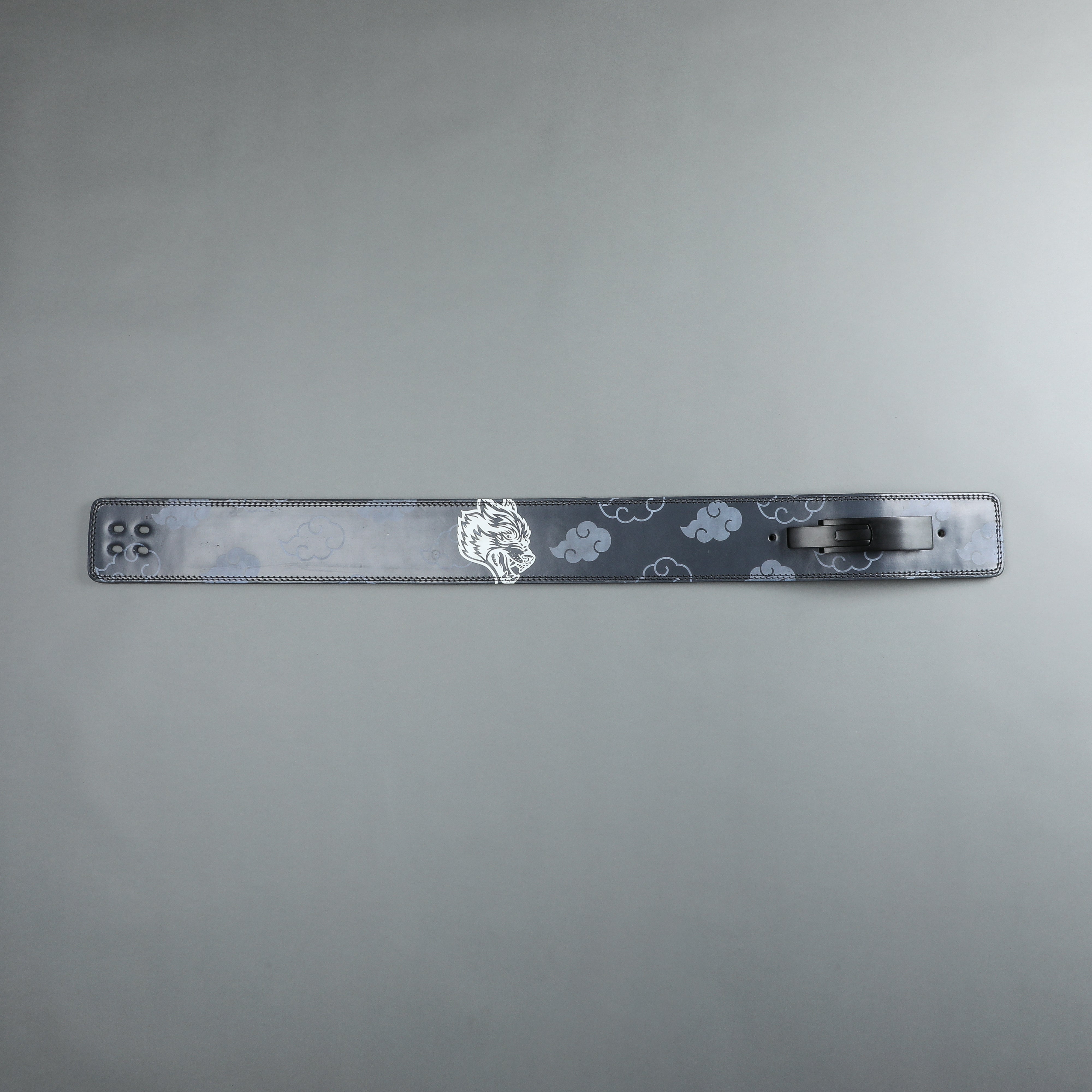Wolf Clouds Strap Weight Belt in Storm Blue