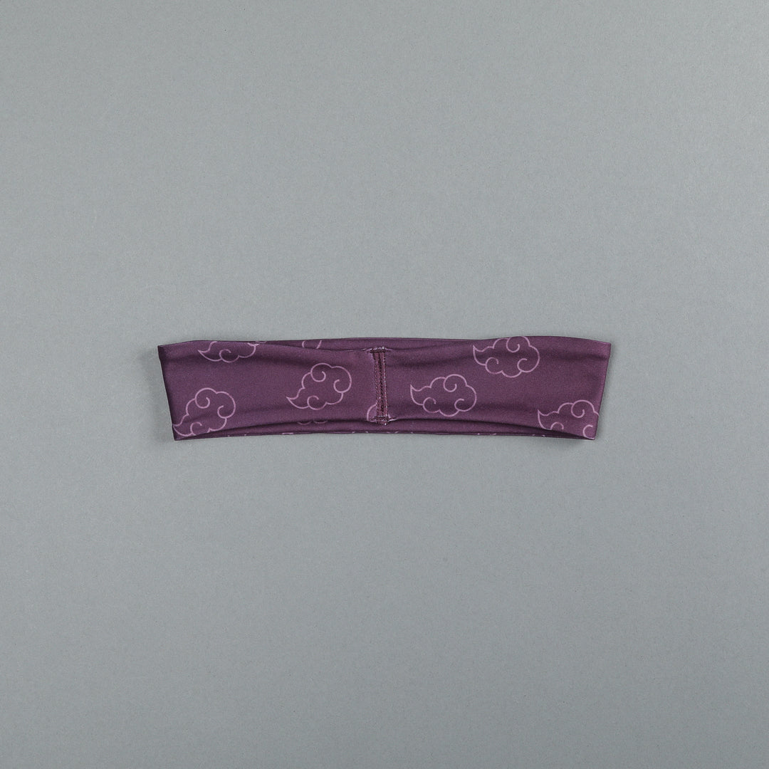 Wolf Clouds Energy Headband in Cherry Wine