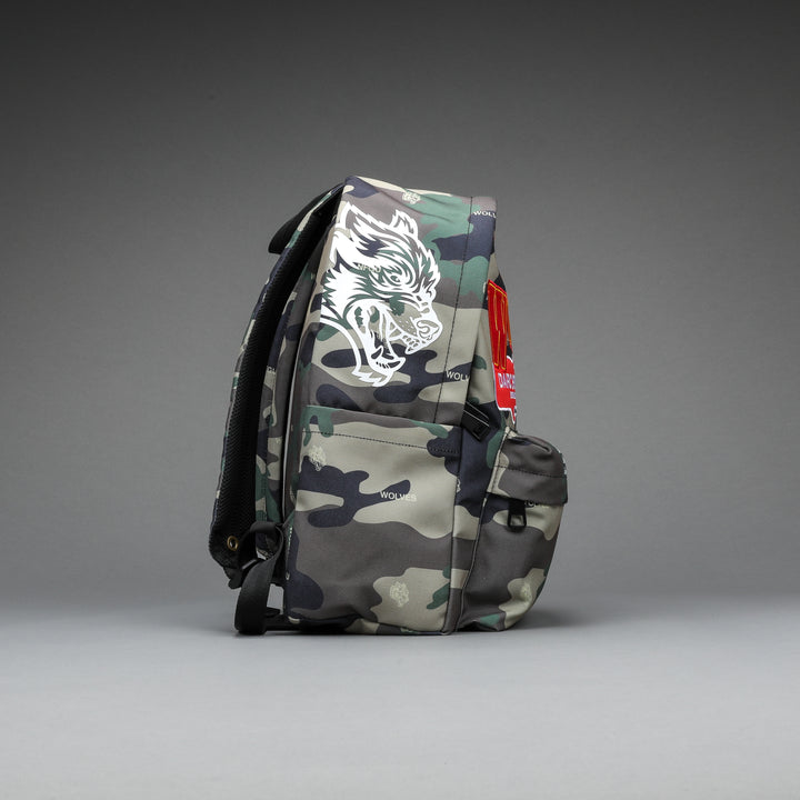 Life Moves Fast Everyday Backpack in Wolf Woodland Camo