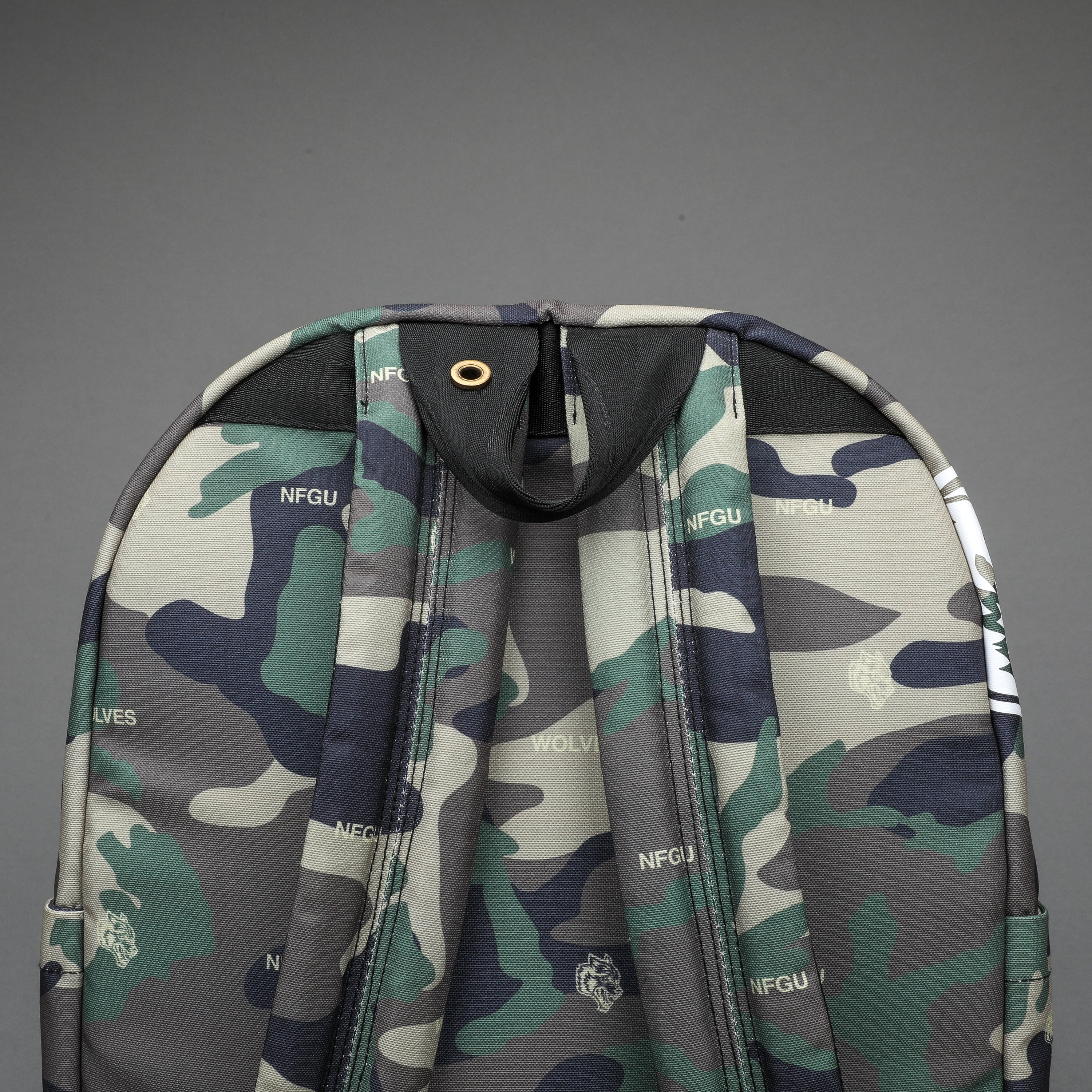 Life Moves Fast Everyday Backpack in Wolf Woodland Camo