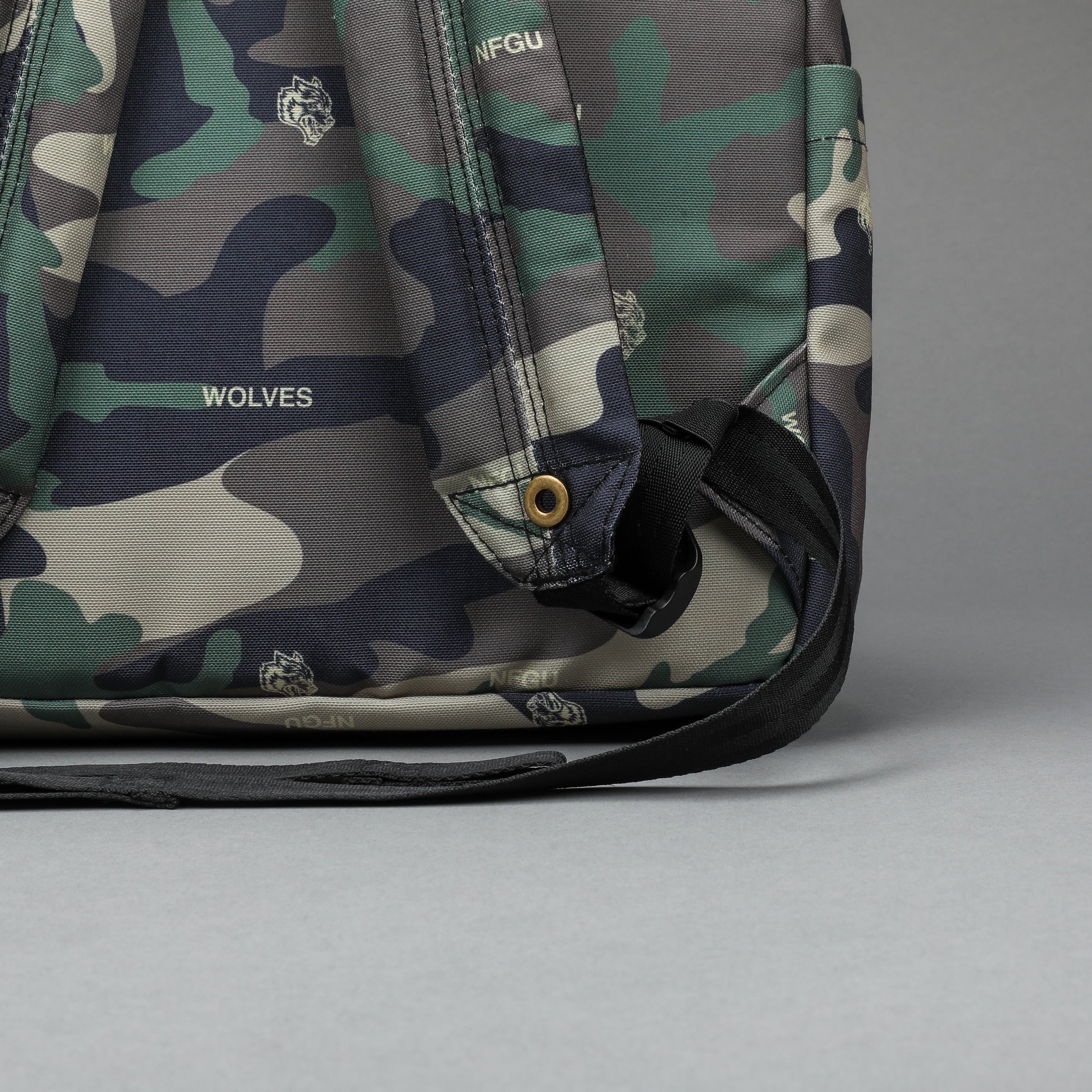 Life Moves Fast Everyday Backpack in Wolf Woodland Camo