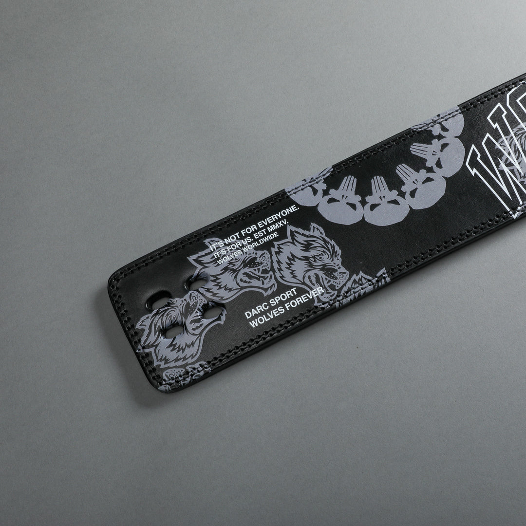 Solid Strap Weight Belt in Black