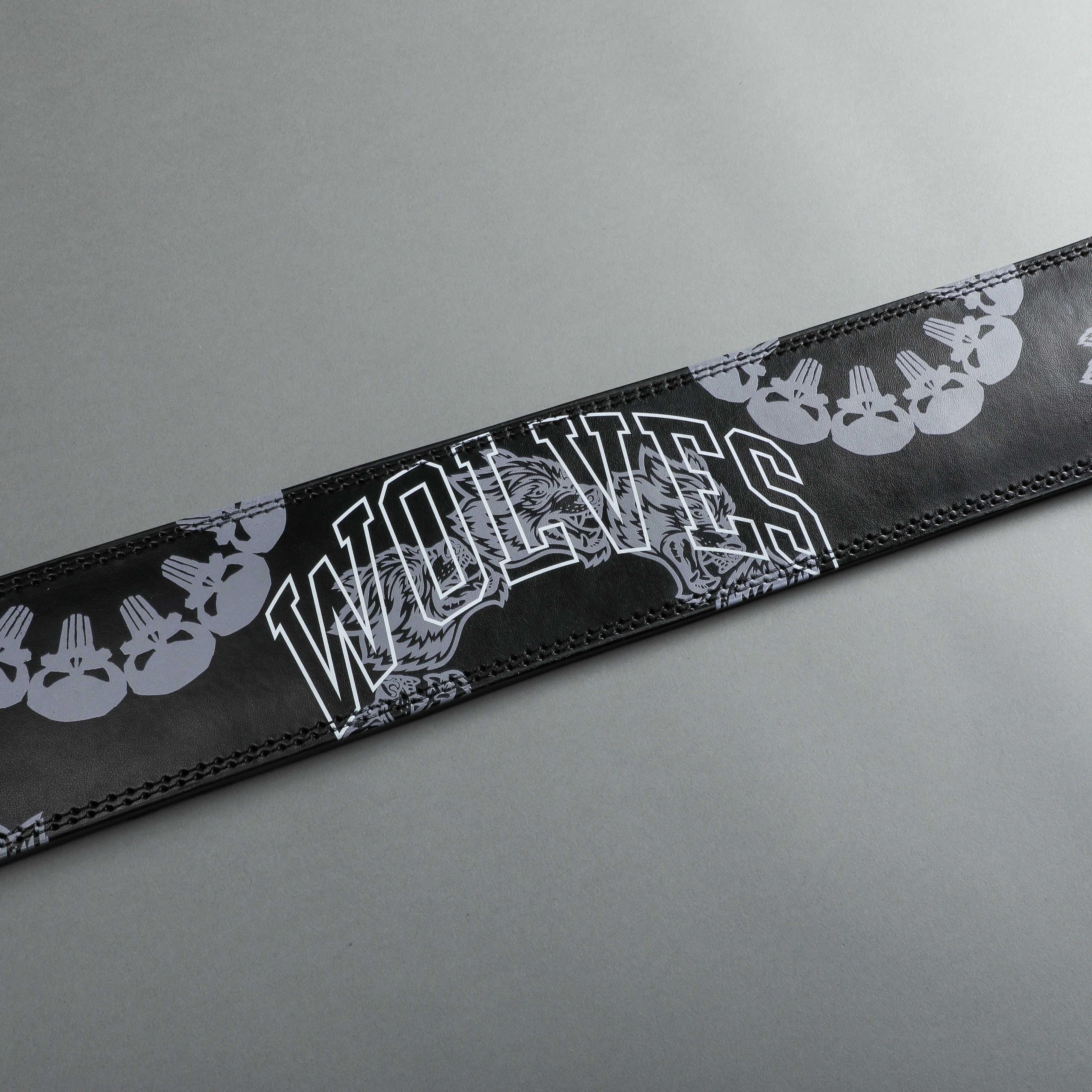Solid Strap Weight Belt in Black