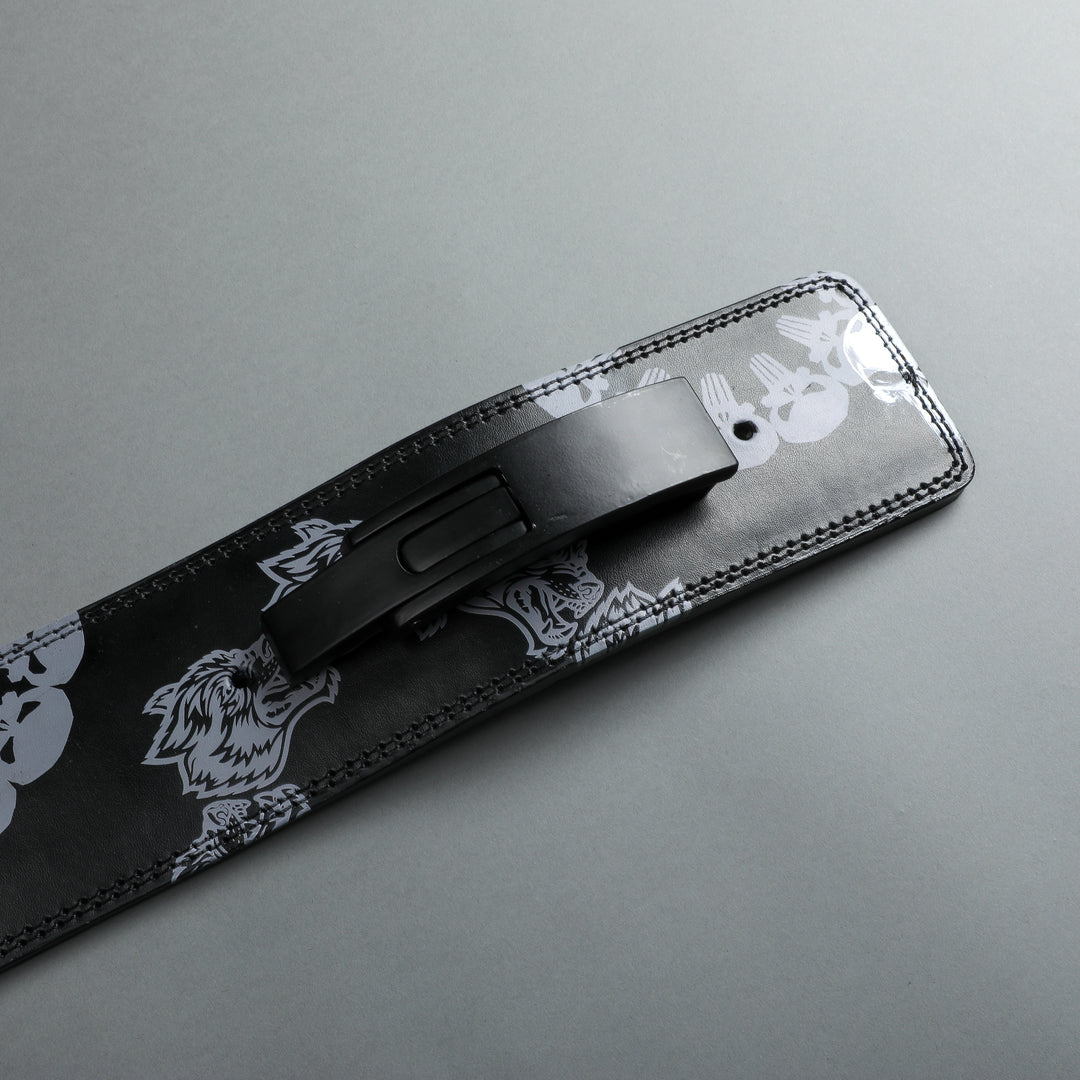 Solid Strap Weight Belt in Black
