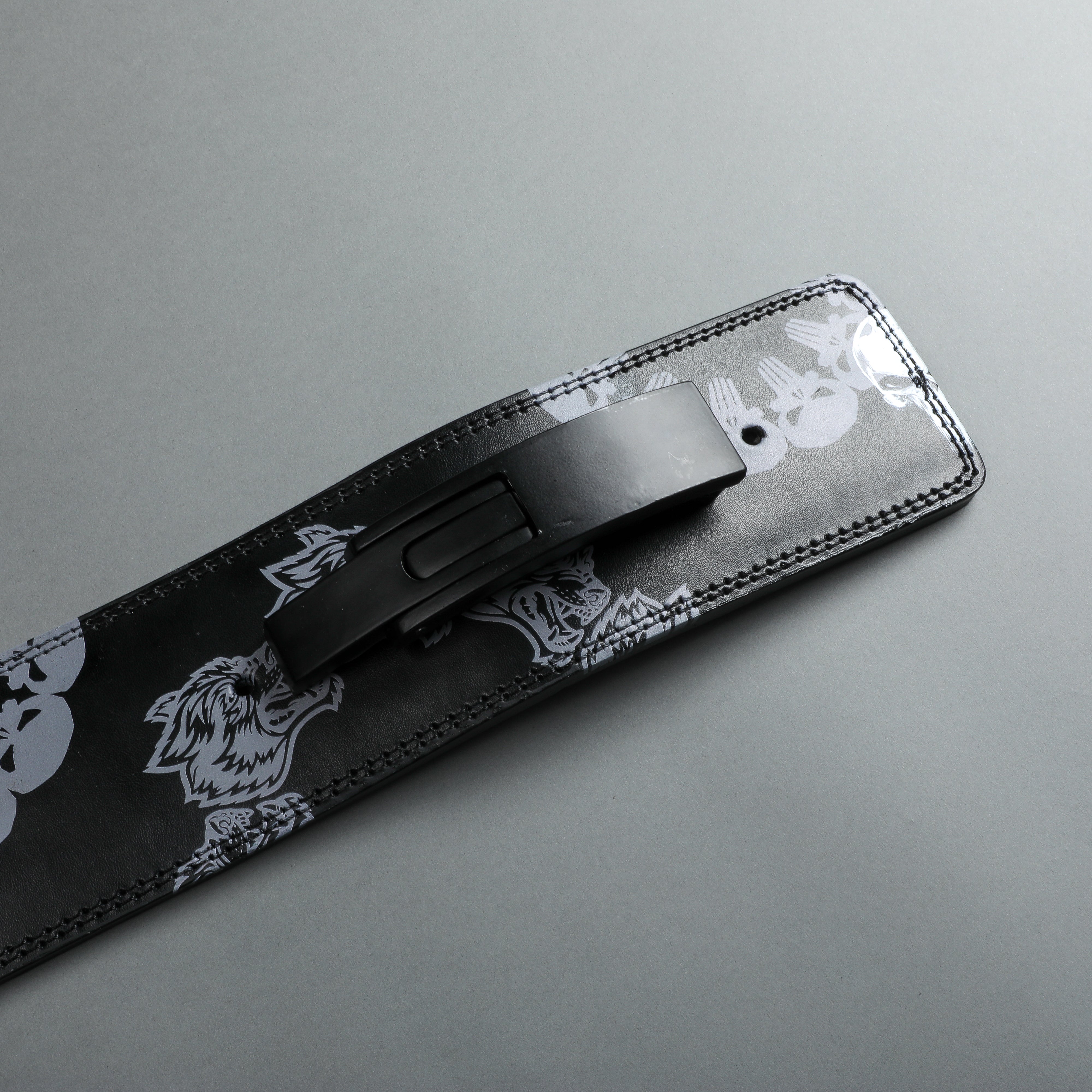 Solid Strap Weight Belt in Black