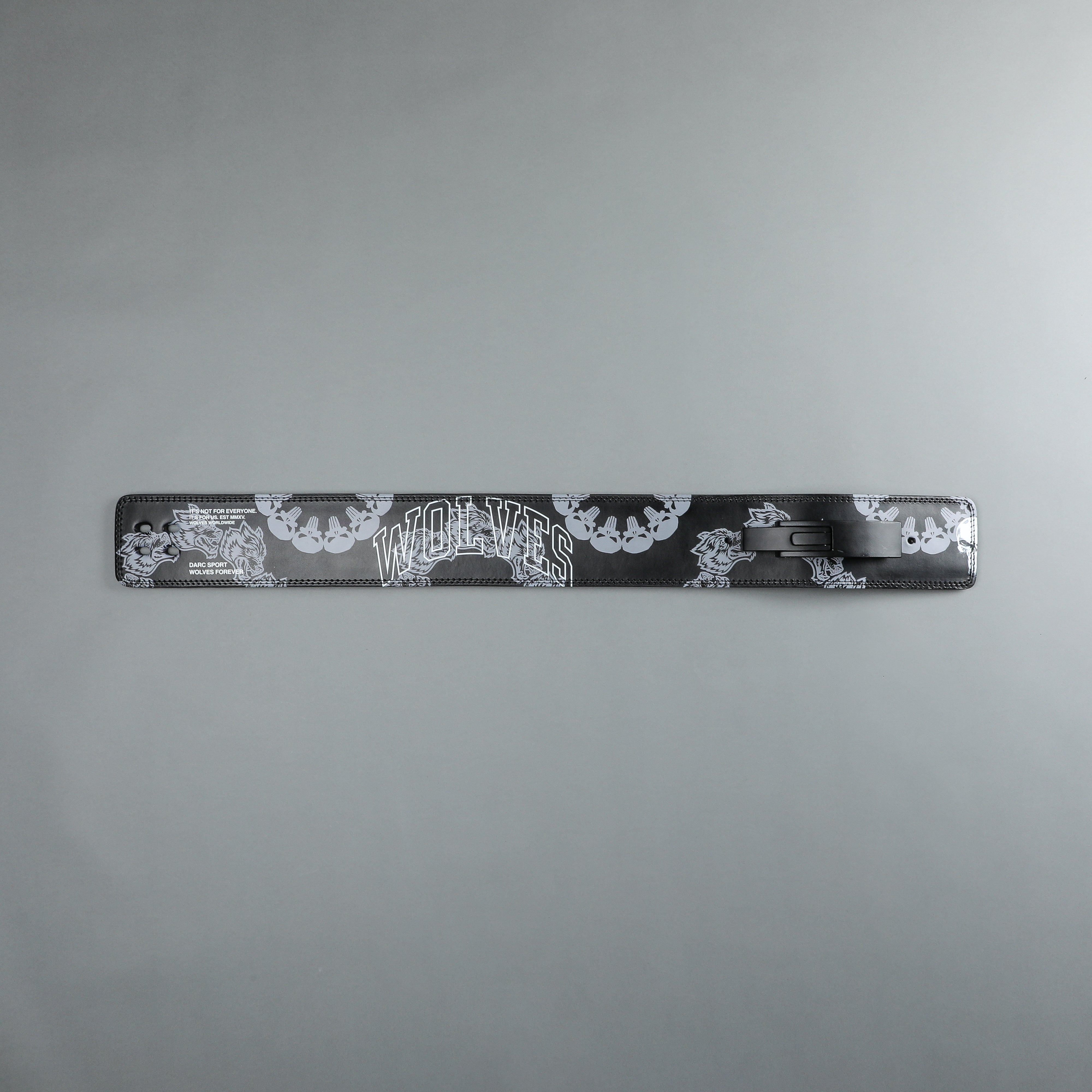 Solid Strap Weight Belt in Black
