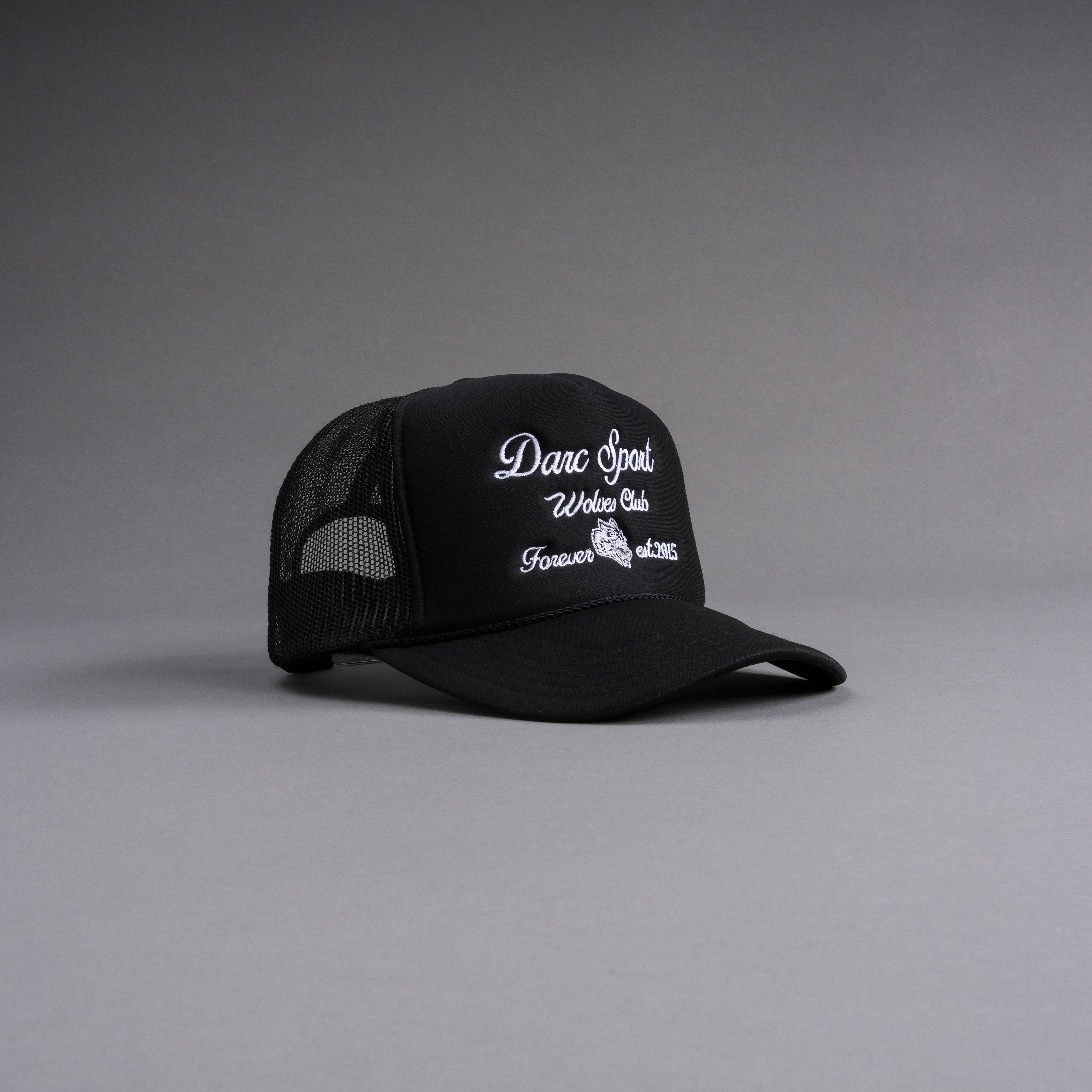 Resort Trucker Hat in Black