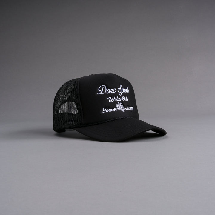 Resort Trucker Hat in Black